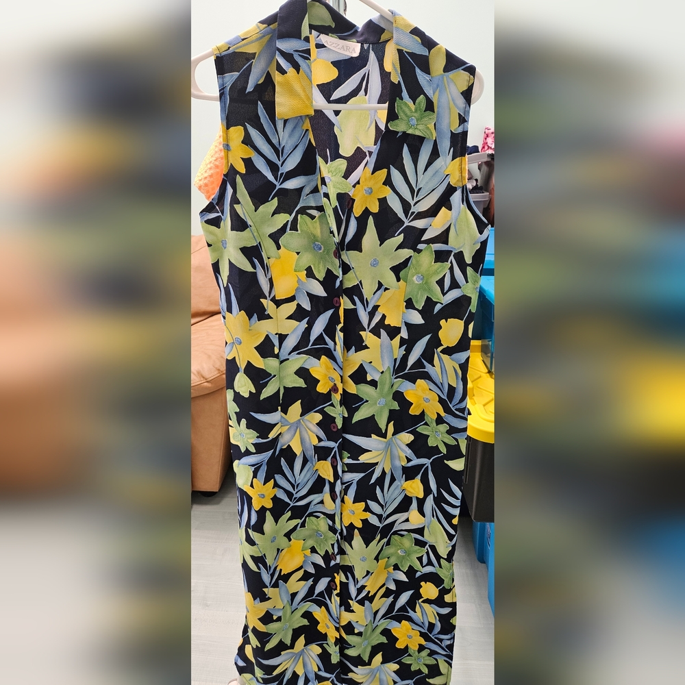 Azzara sleeveless maxi dress